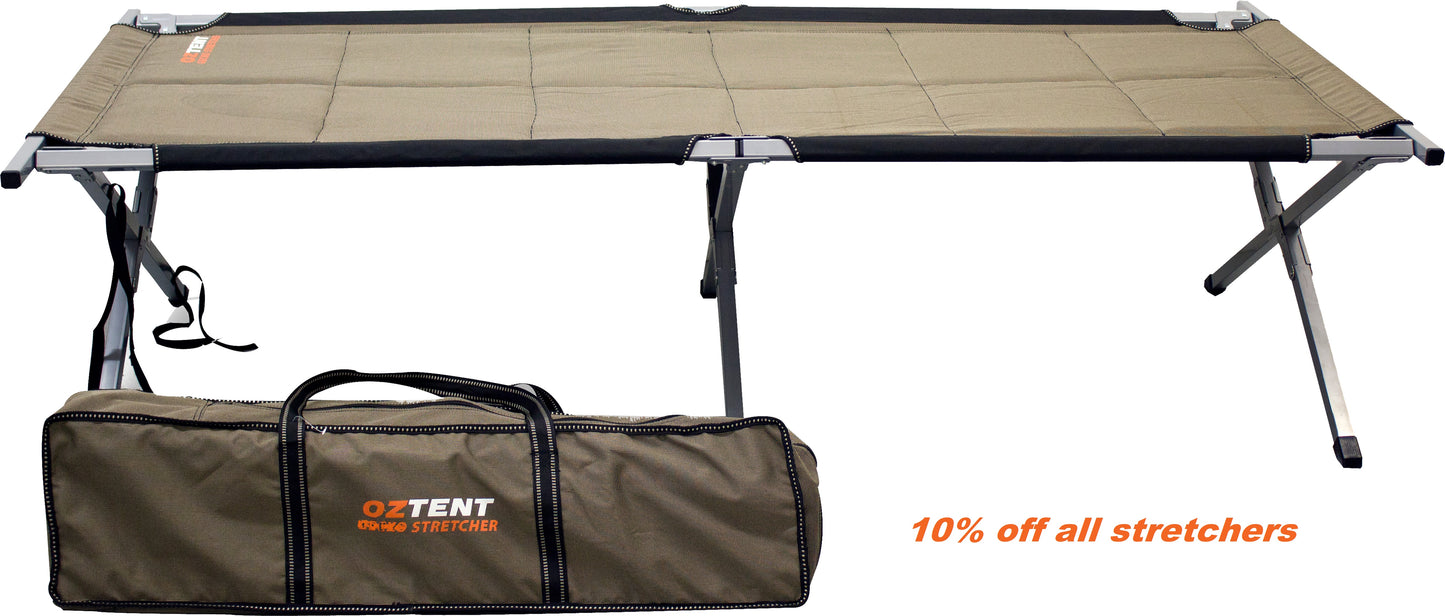 10% off all OZTENT Stretchers