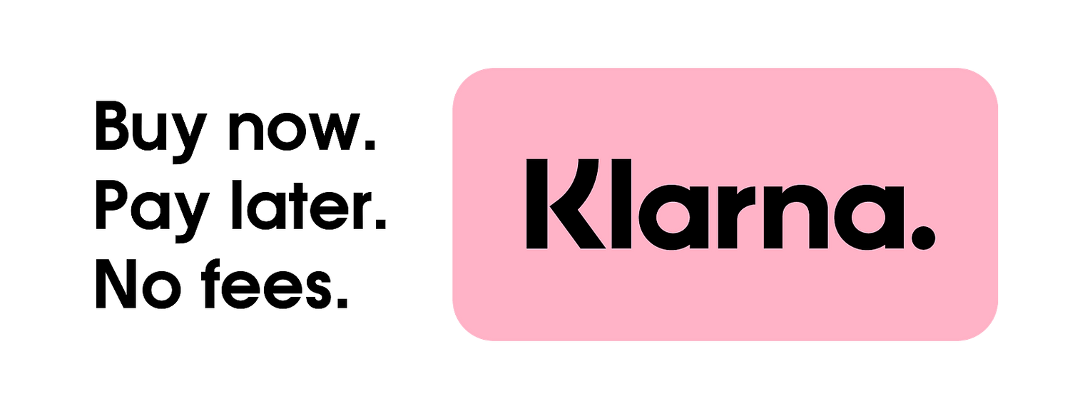 Klarna Payment Plan logo - Buy Now, Pay Later, No fees.