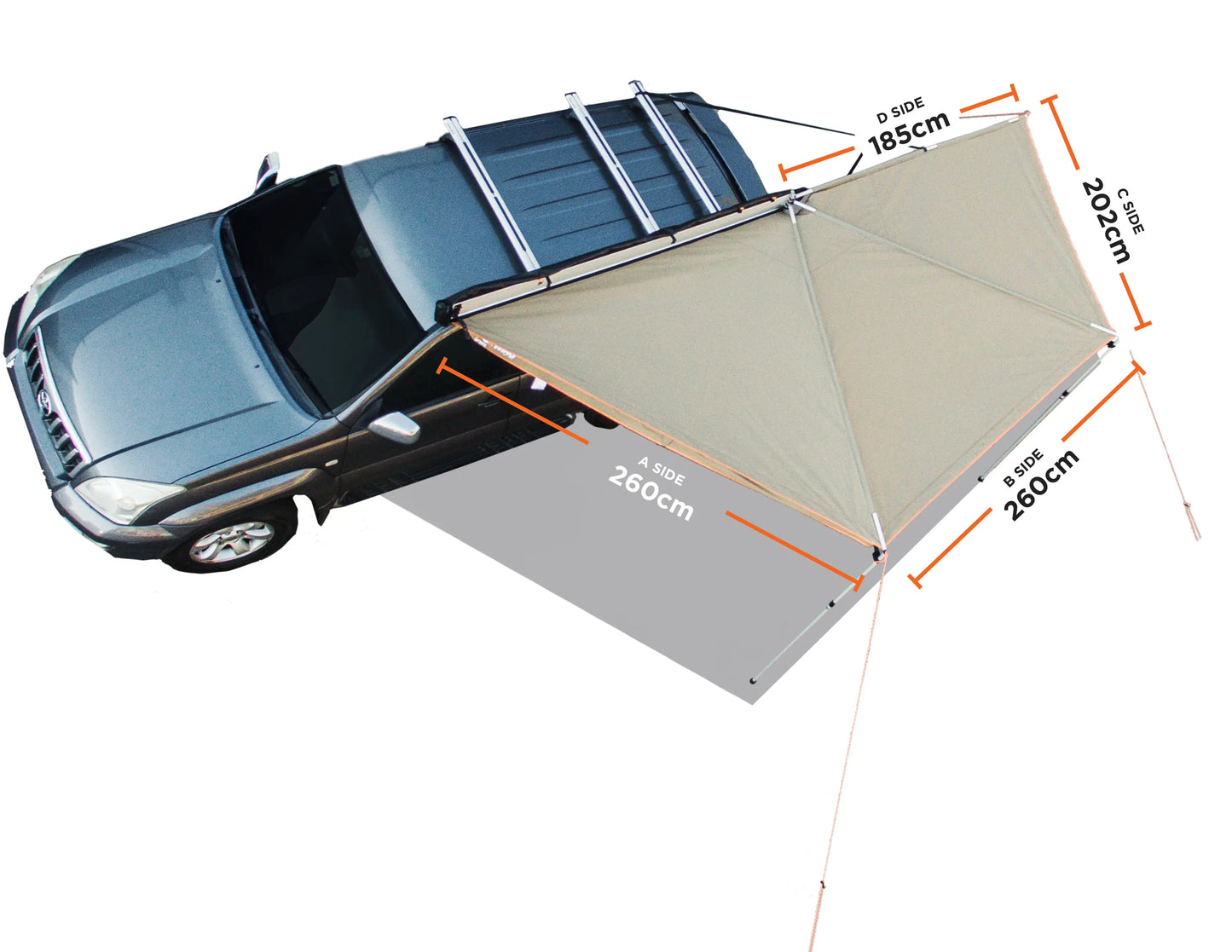 FOXWING Awning 180°